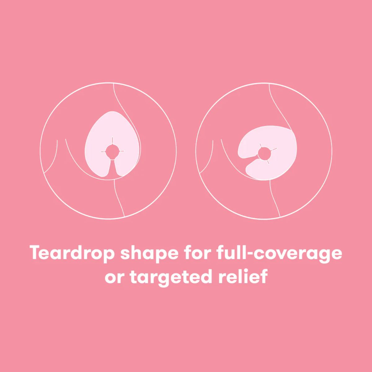 Frida Mom Breast Therapy Packs Hot & Cold Breast Pads 2-Pack - Flexible & Comfortable Fit