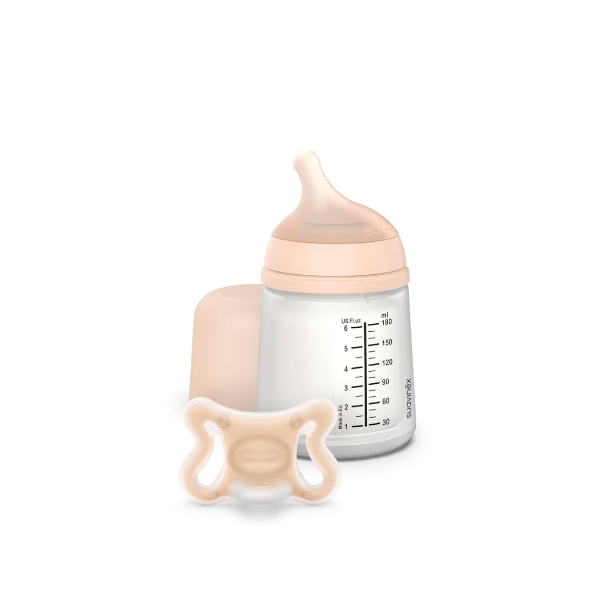 Kit Mamadeira Anticólica e Chupeta Suavinex Zero.Zero 180ML Fair

 - Complete Feeding Transition Solution